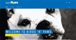 Desktop Screenshot of birdsnpaws.com